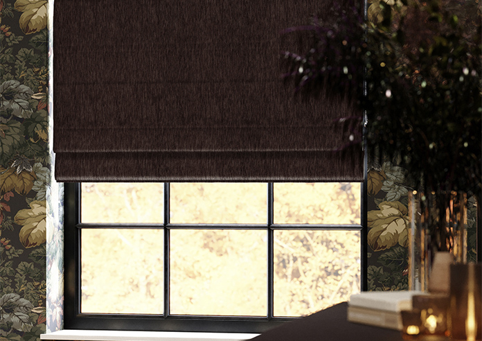Kent, Chocolate - Roman Blind - Image 5